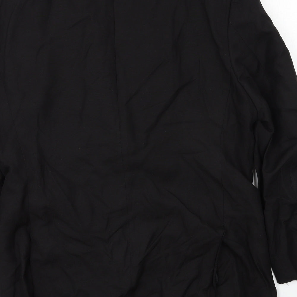 Mens UK Size L Preworn Regular Black Suit Jacket