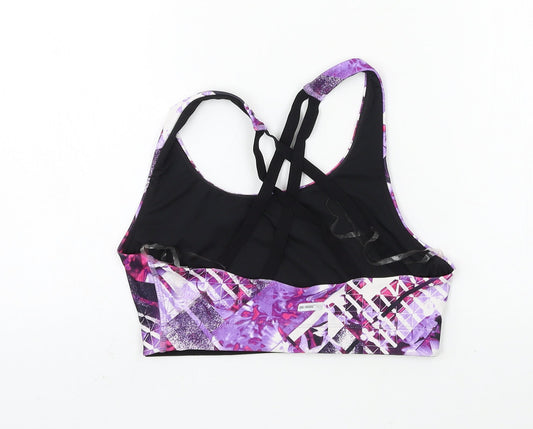 Womens UK Size S Preworn Multicoloured Basic Tank