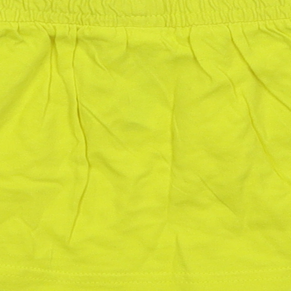 George Girls Yellow Jersey A-Line Skirt Size 18-24 Months