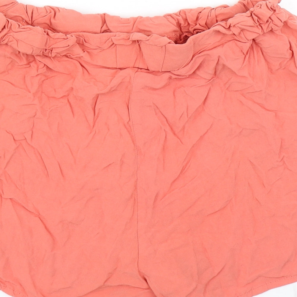 Primark Womens Orange Mom Shorts Size 12