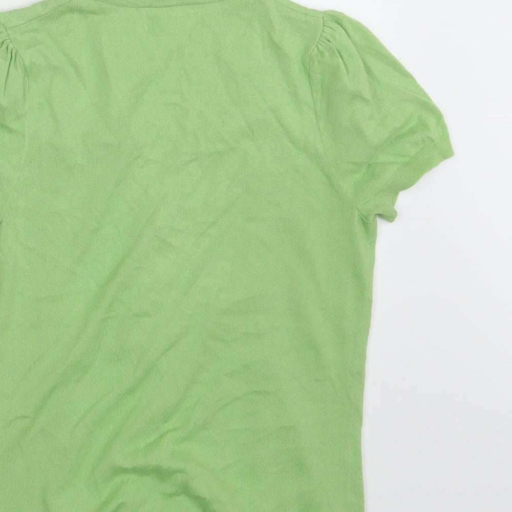 Womens UK Size 8 NEXT Green Pullover Jumper