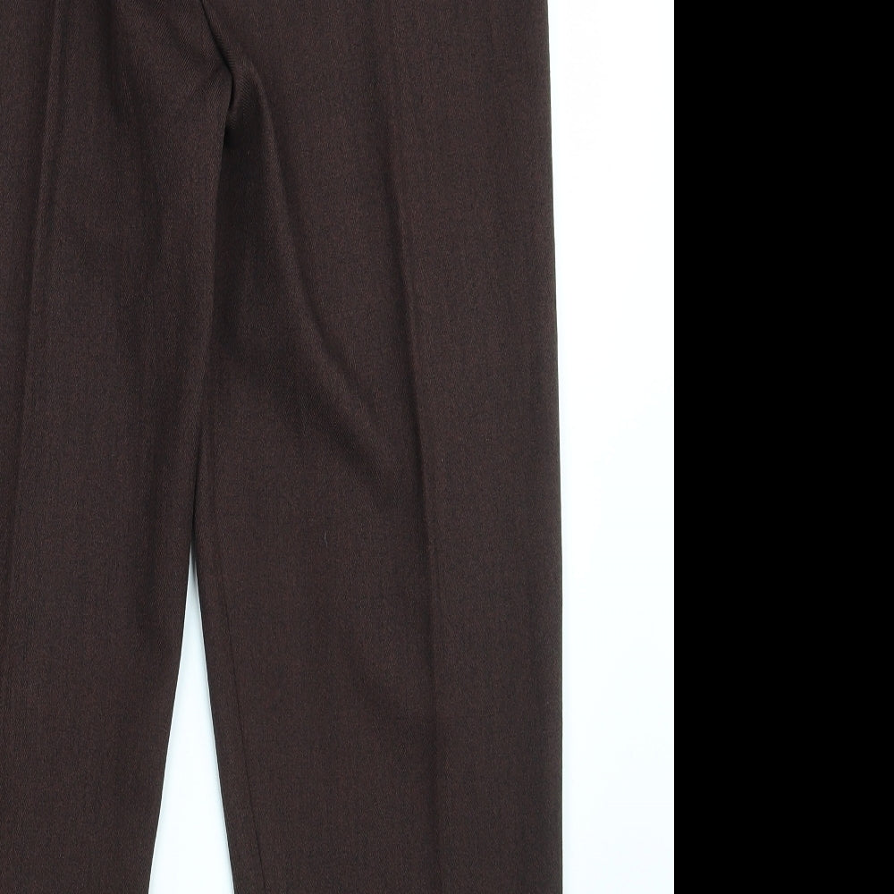 Autonomy Womens Purple Chino Trousers Size 14 L24 in