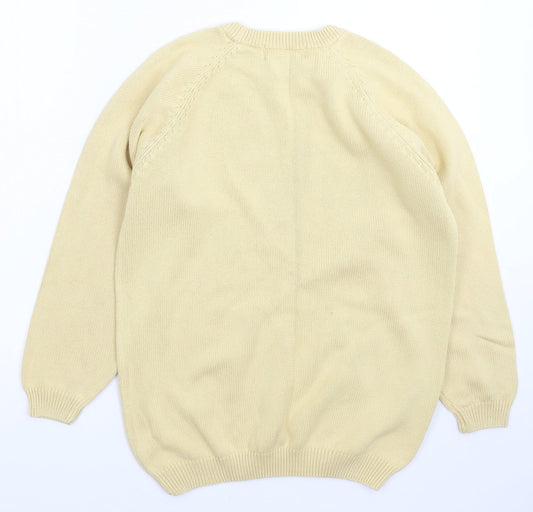 Womens UK Size 12 Berkertex Beige Pullover Jumper