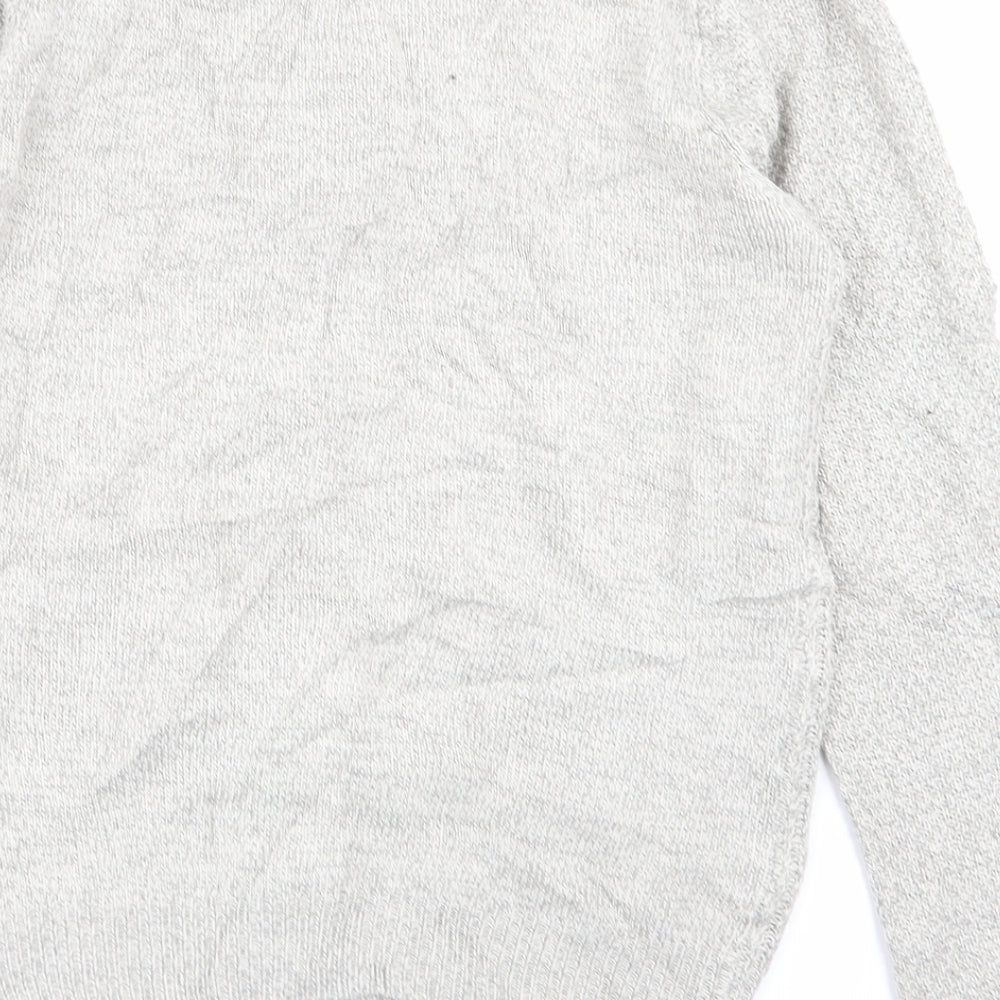 Peacocks Mens Grey Pullover Jumper Size S