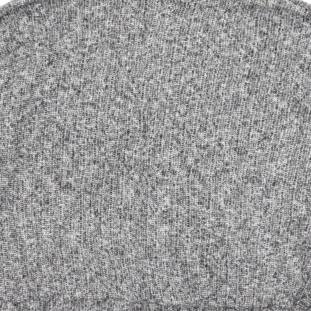 Womens UK Size 12 Topshop Grey Pullover Jumper
