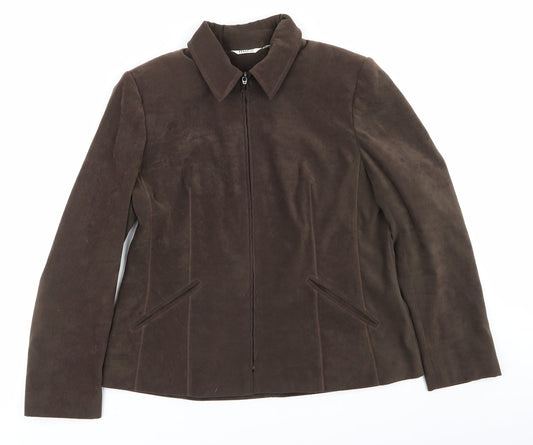 Womens UK Size 14 M&Co Green Jacket