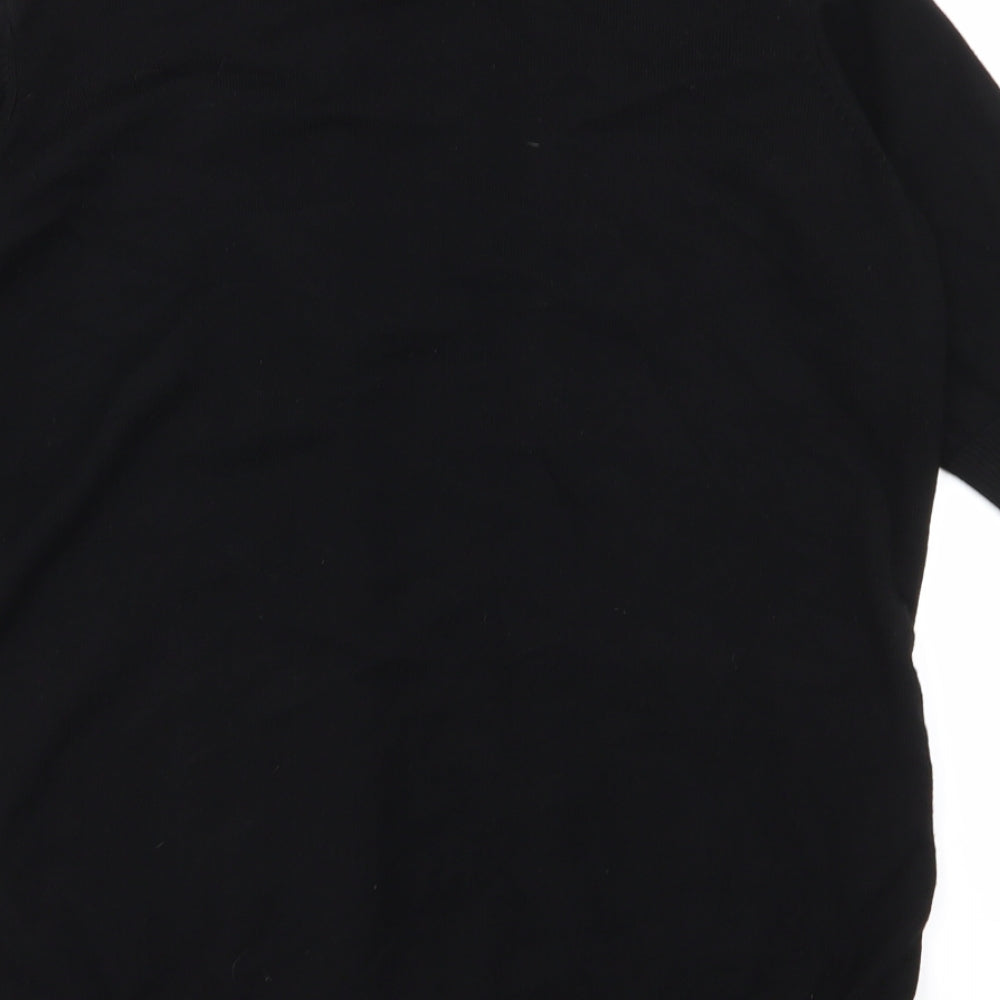 Womens UK Size 14 EWM Black Cardigan Jumper
