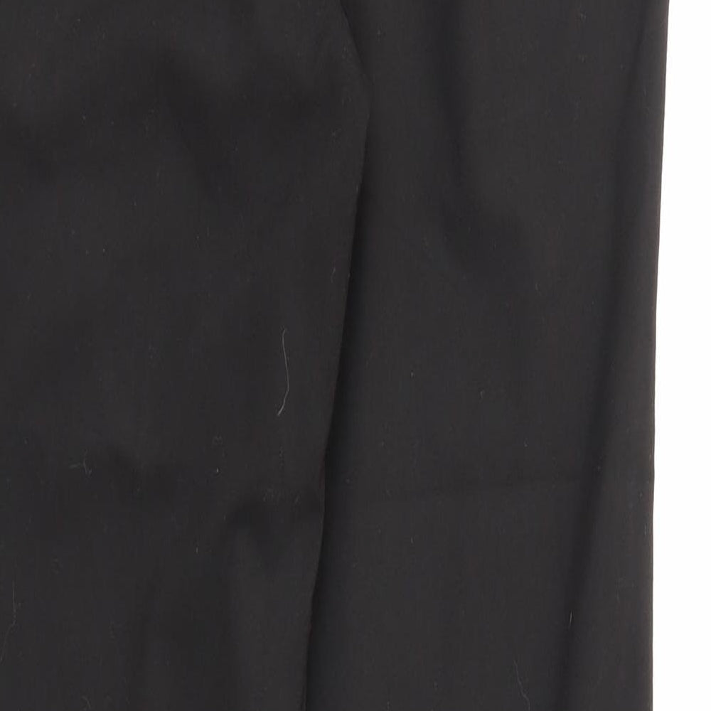 Womens UK Size 30 in NEW LOOK Regular Fit Black Trousers