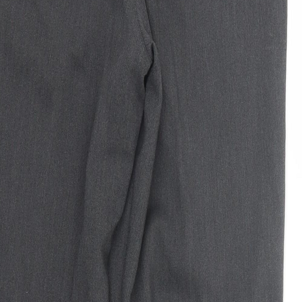 Womens UK Size 28 Preworn Regular Fit Grey Trousers