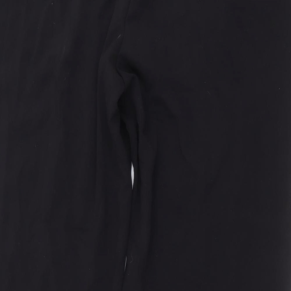 Mens UK Size 26 Magi Regular Fit Black Trousers