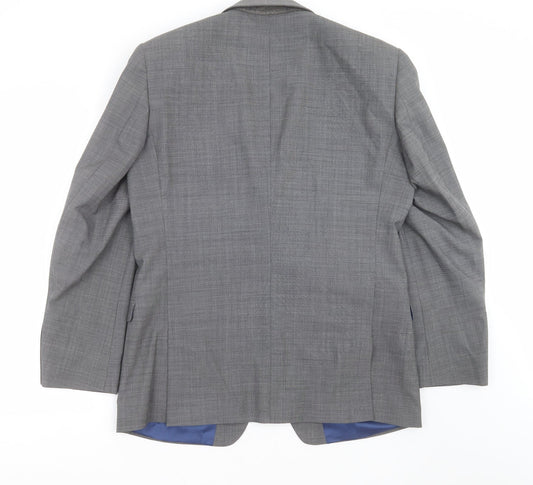 Mens UK Size 40 NEXT Regular Grey Suit Jacket