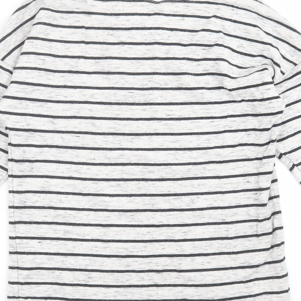 Womens UK Size S Divided by H&M Grey Pullover Sweatshirt