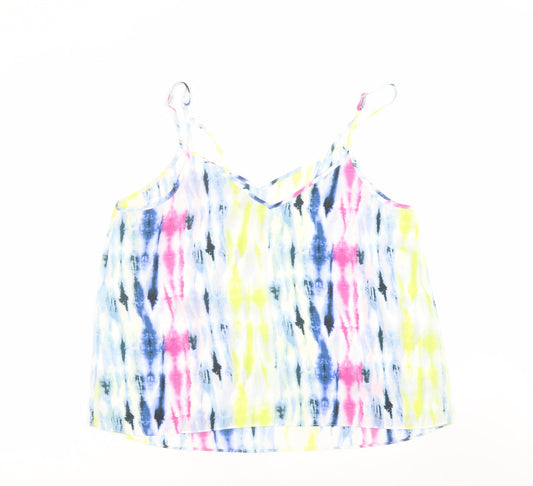 Primark Womens Multicoloured Camisole Blouse Size 18 - tie dye