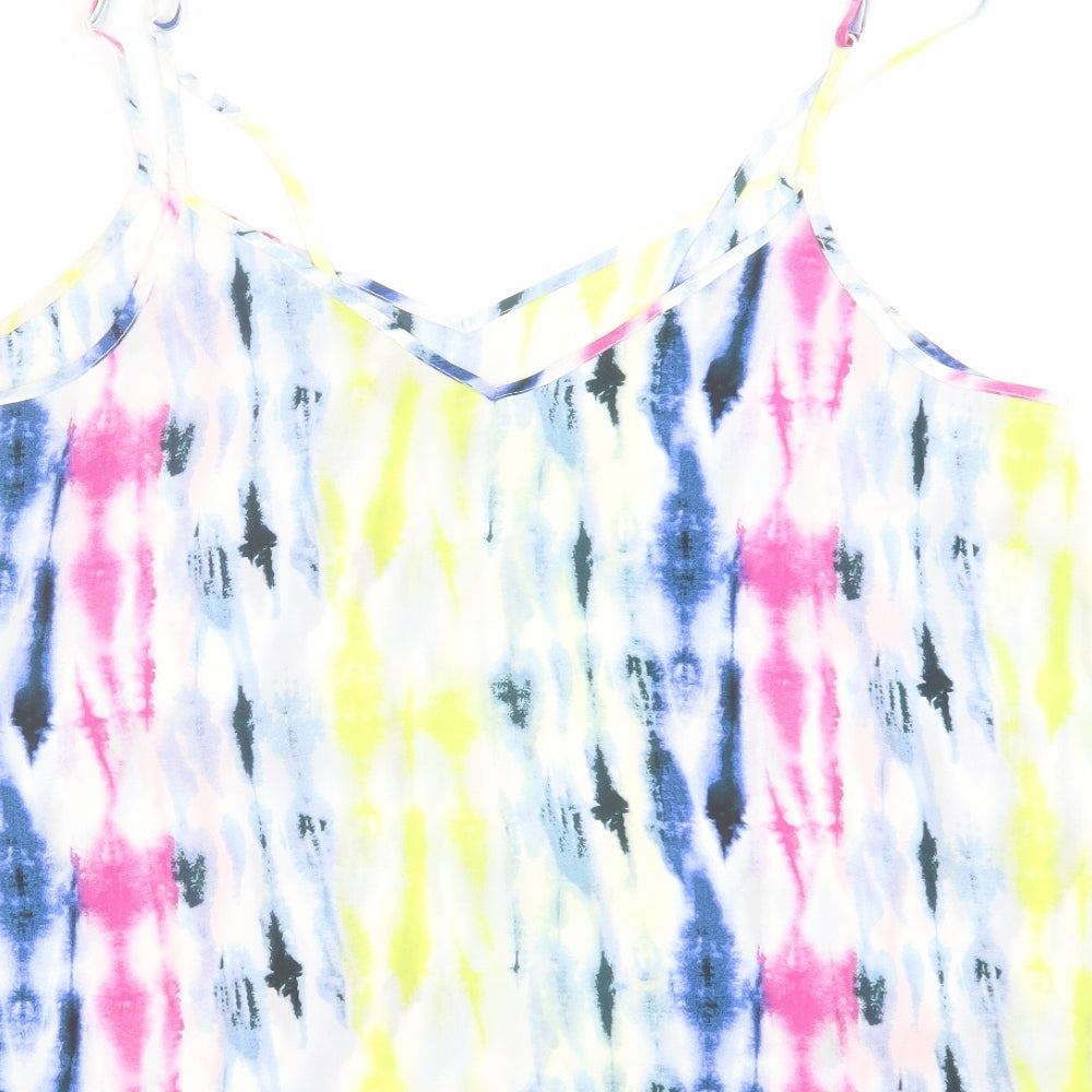 Primark Womens Multicoloured Camisole Blouse Size 18 - tie dye