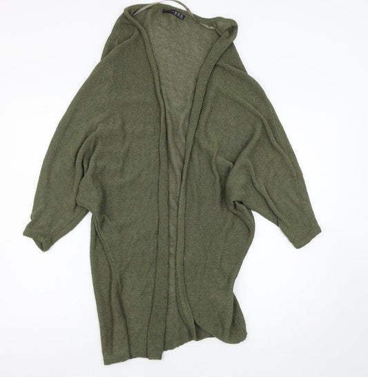 Womens UK Size XS Atmosphere Green Cardigan Jumper