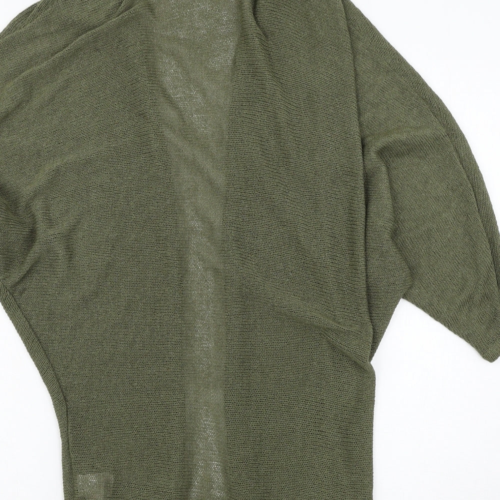 Womens UK Size XS Atmosphere Green Cardigan Jumper