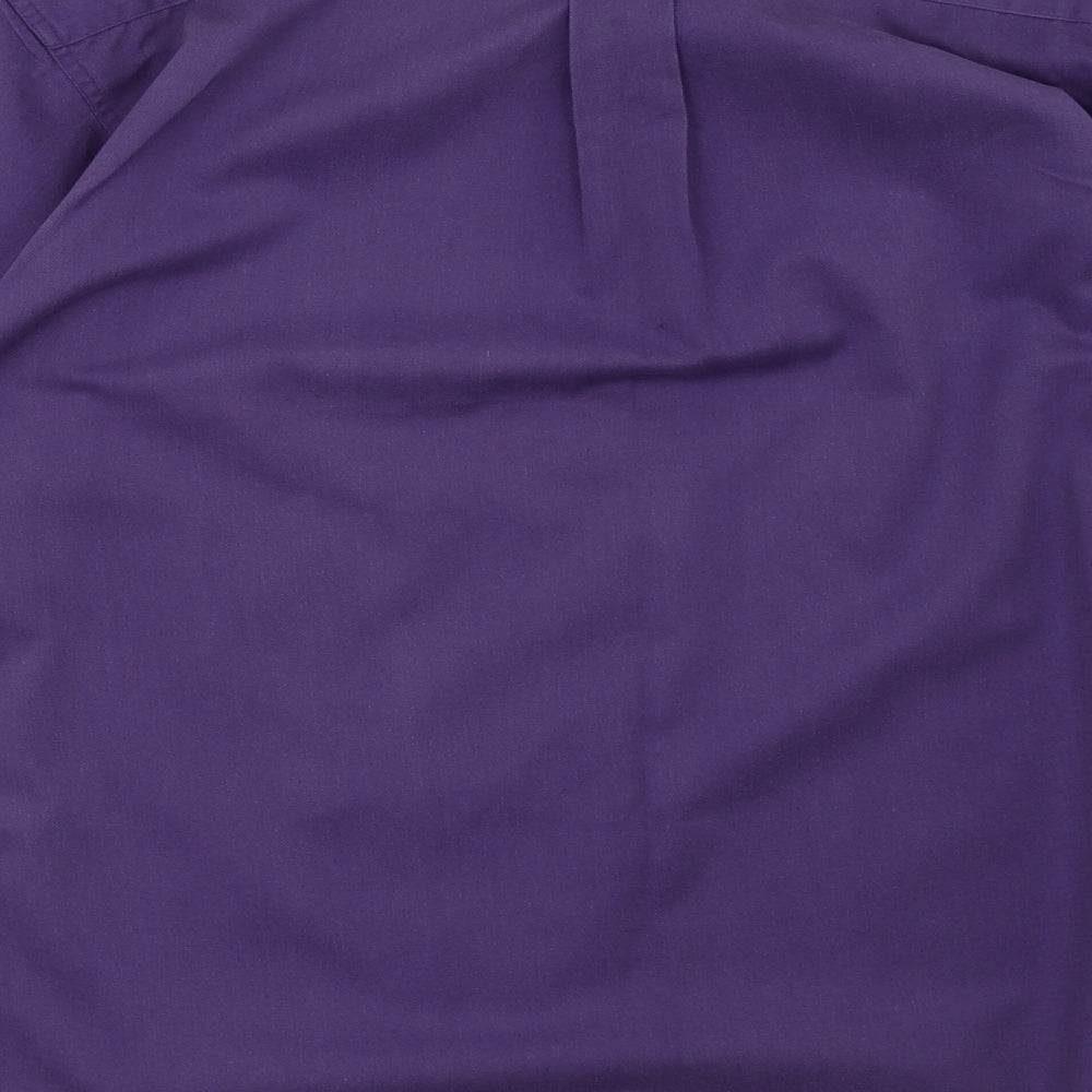 Santos Mens Purple Polo Size L