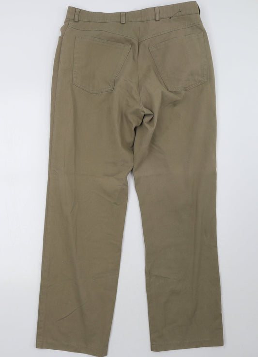 F&F Mens Beige Trousers Size 32 L31 in