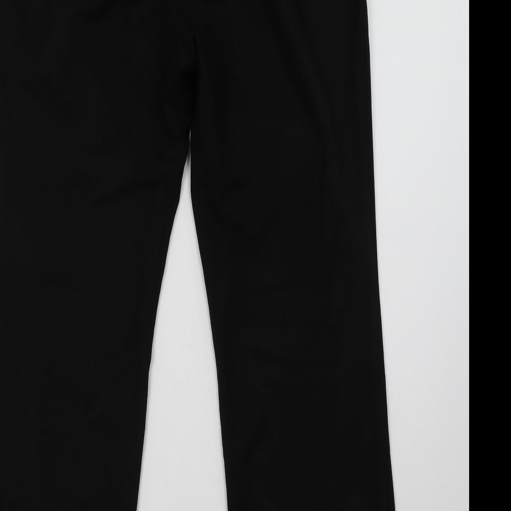 Matalan Womens Black Trousers Size 10 L32 in