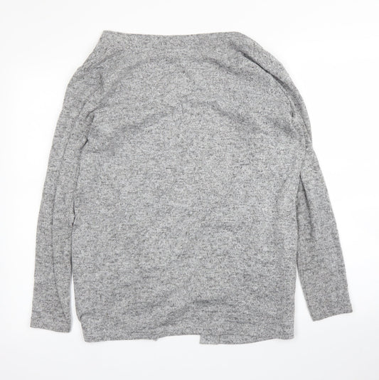 Nutmeg Womens Grey   Cardigan Jumper Size 10
