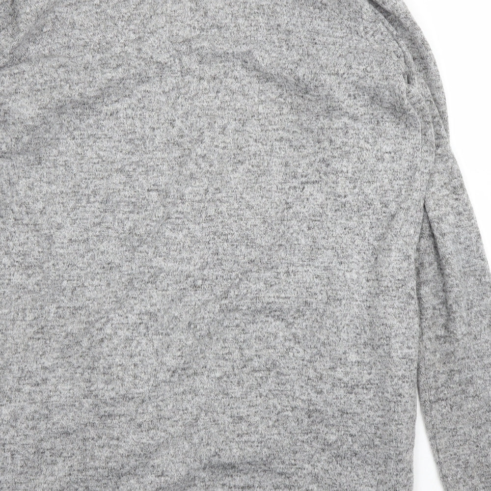 Nutmeg Womens Grey   Cardigan Jumper Size 10