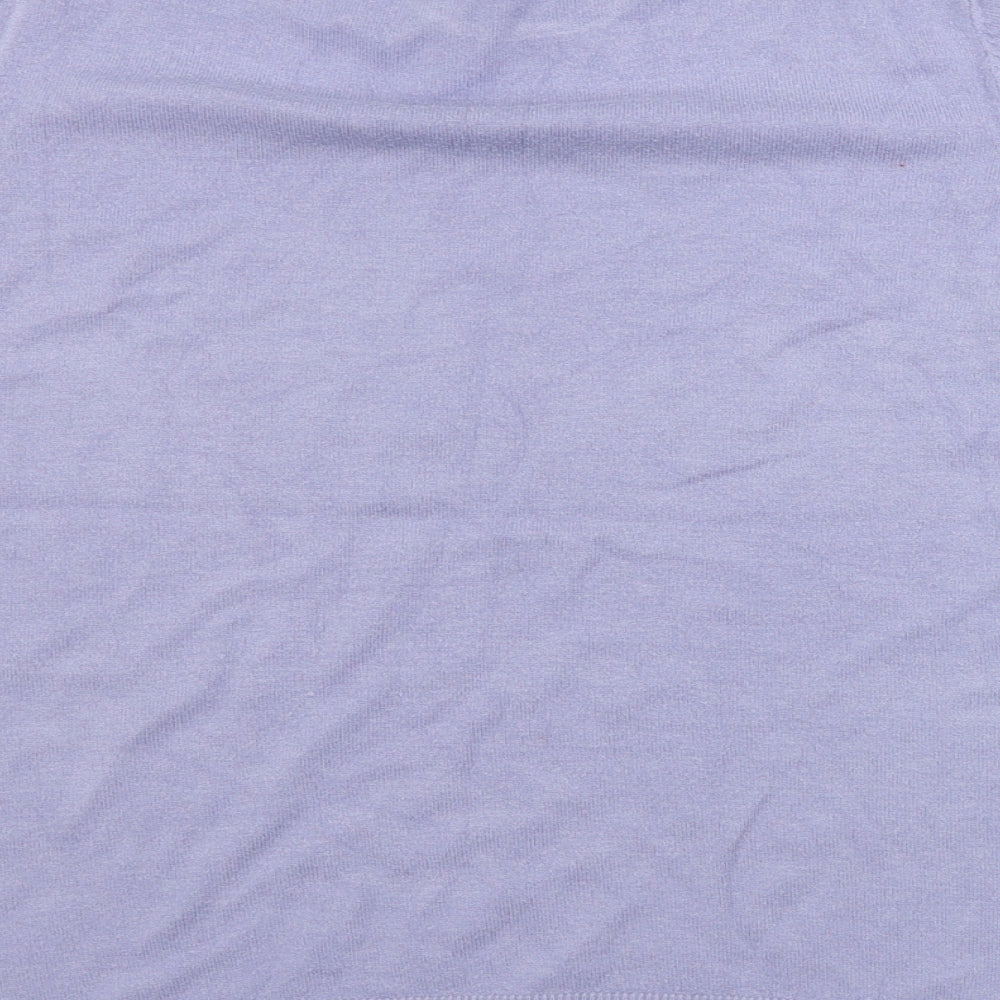 Womens UK Size 14 Marks and Spencer Purple Pullover Jumper