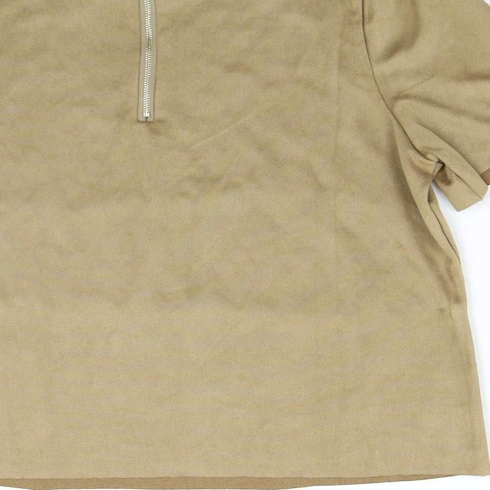Womens UK Size M Julie Brown Basic T-Shirt