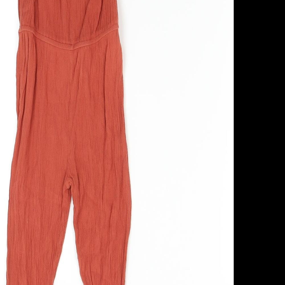 Primark Girls Orange Jumpsuit One-Piece Size 4-5 Years