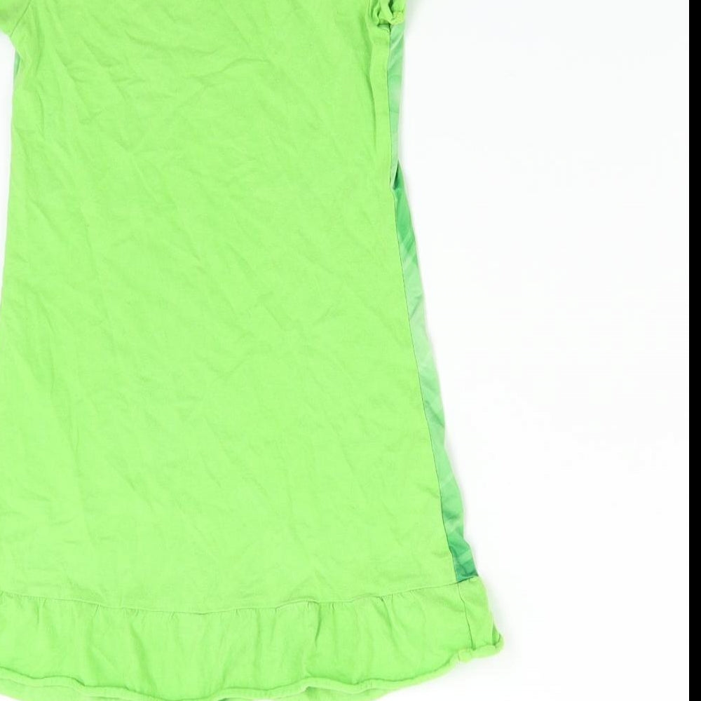 Little Baby Girls Green Basic T-Shirt Size S - Mermaid
