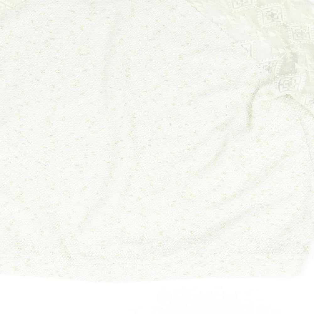 Womens UK Size 20 NEXT Ivory Pullover Jumper