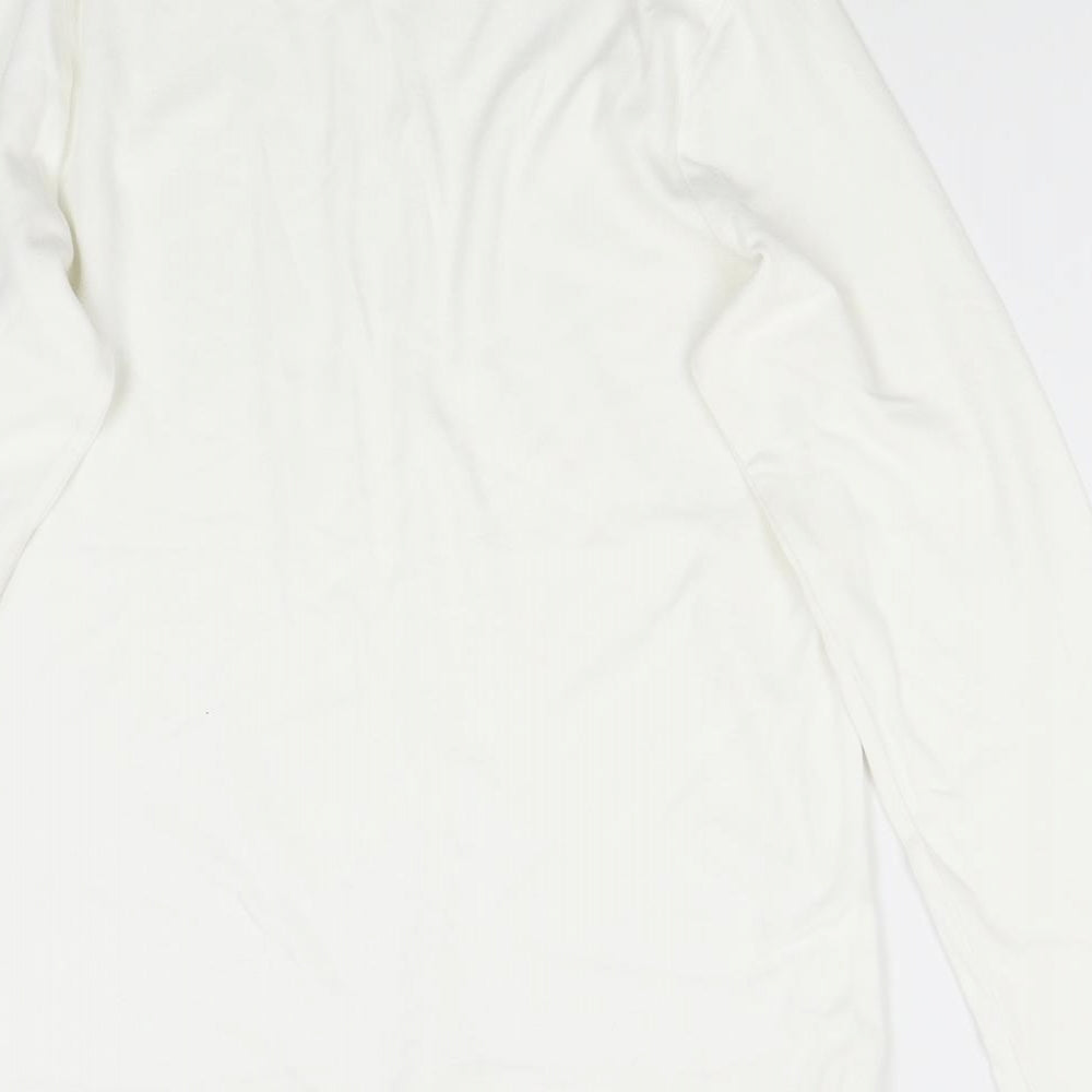 Cotton Traders Womens White Basic T-Shirt Size 18