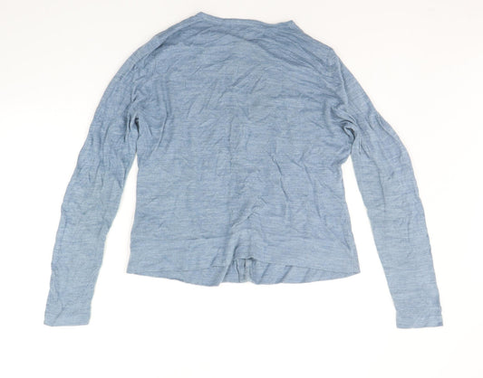 Marks and Spencer Womens Blue Cardigan Jumper Size 14