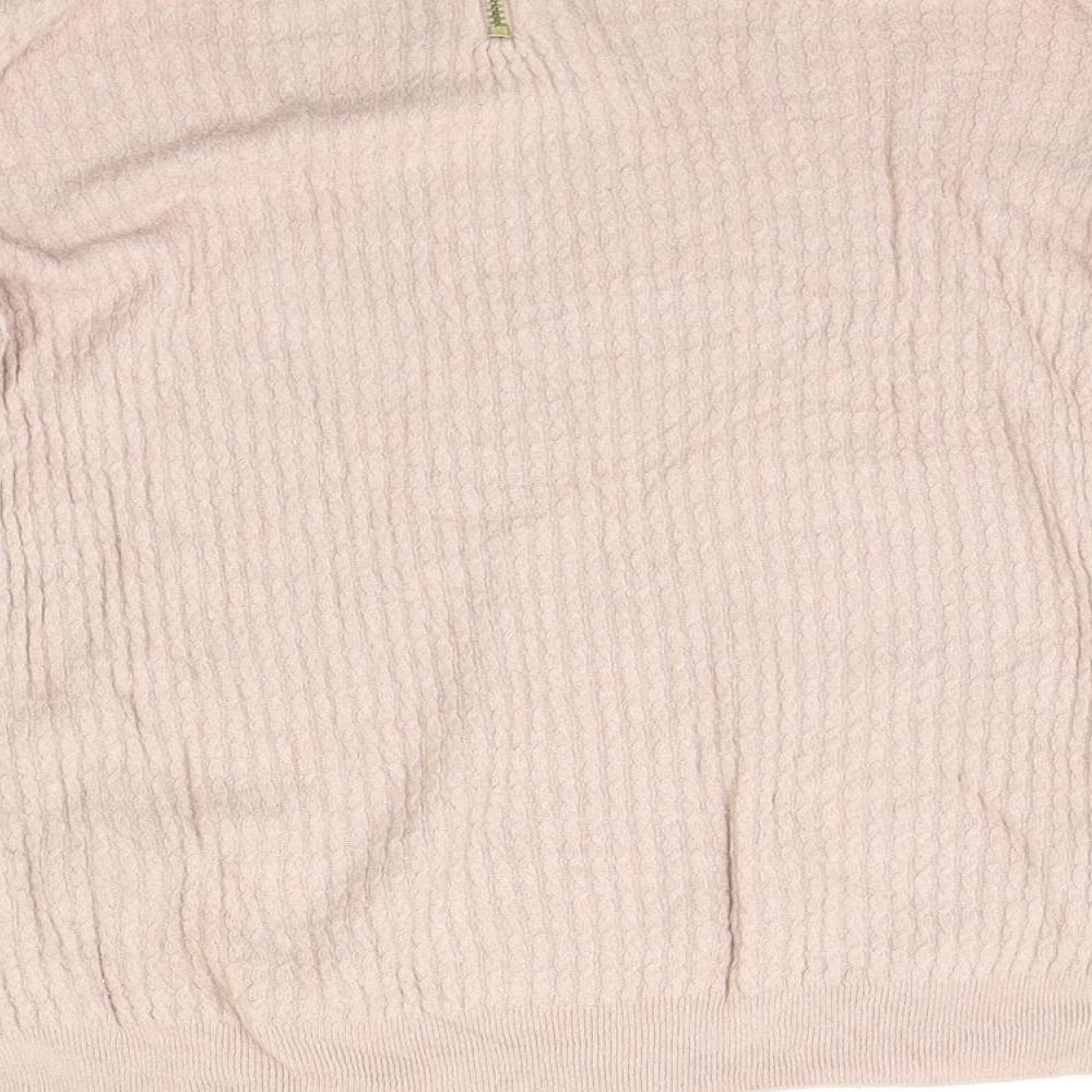 Womens UK Size 10 Dorothy Perkins Beige Pullover Jumper