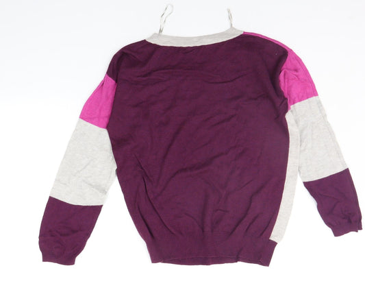 TU Womens Grey Pullover Jumper Size 8