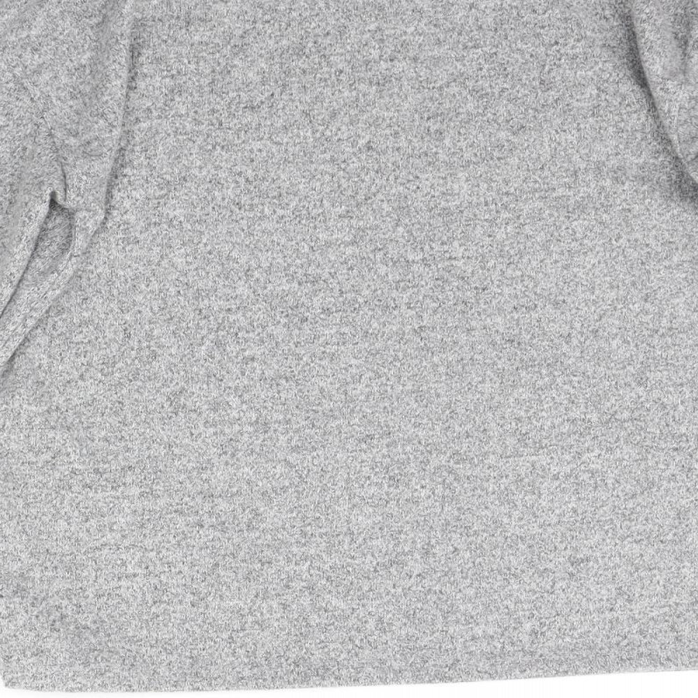 Womens UK Size 8 Papaya Grey Pullover Jumper