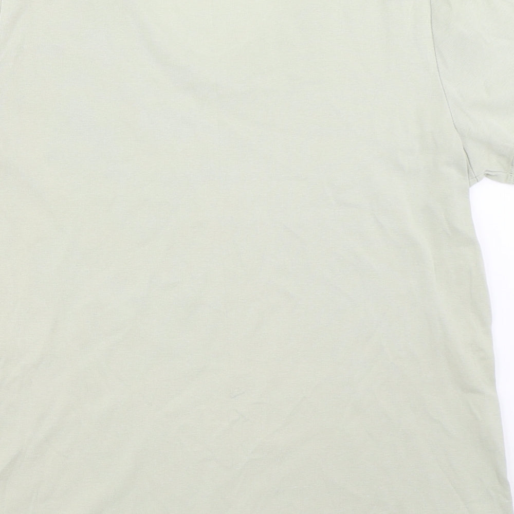BHS Womens Green Basic T-Shirt Size 14