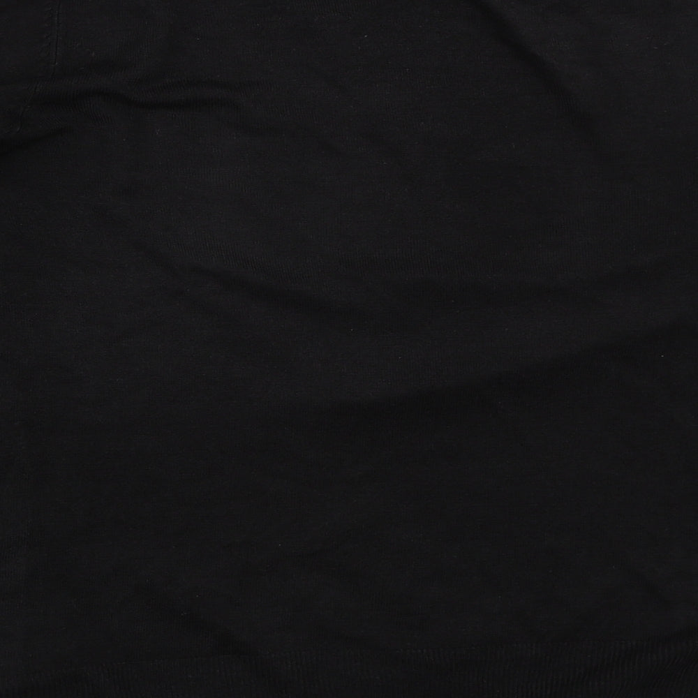 F&F Mens Black Pullover Jumper Size L