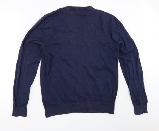 Jacamo Mens Blue Pullover Jumper Size L