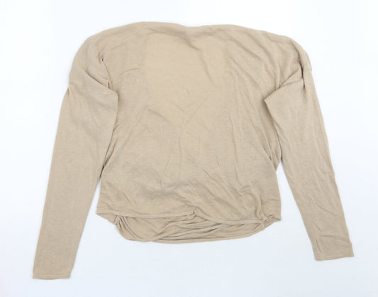 Womens UK Size 14 ASOS Beige Pullover Jumper