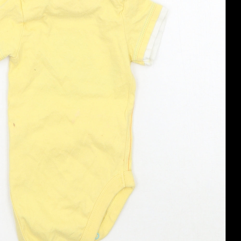 George Baby Yellow Babygrow One-Piece Size 3-6 Months
