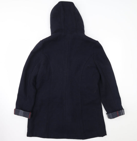 Primark Womens Blue Overcoat Coat Size 14