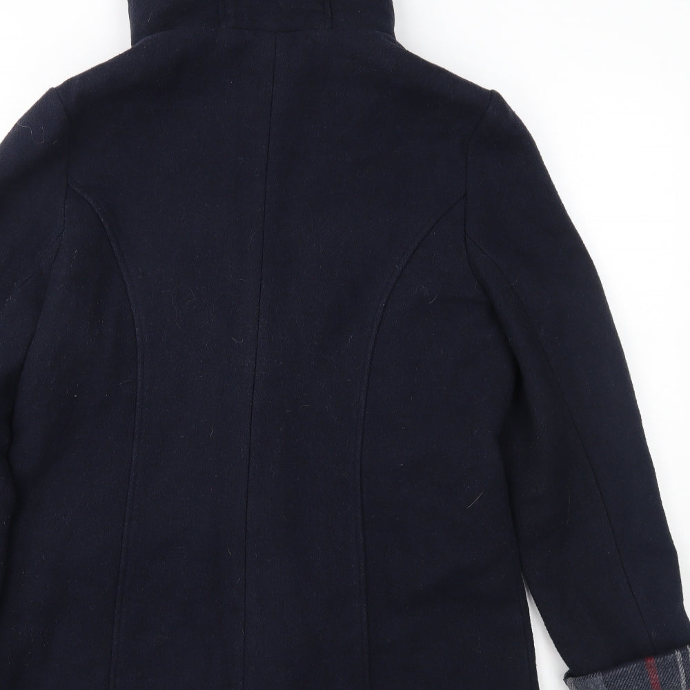 Primark Womens Blue Overcoat Coat Size 14