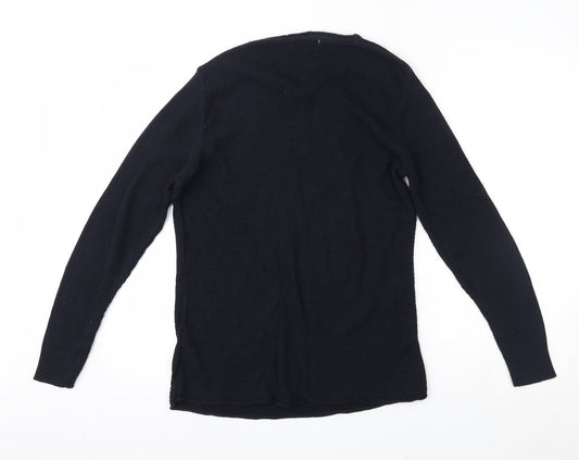 Womens UK Size L River Island Blue Pullover Jumper