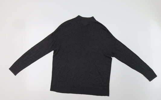 Womens UK Size 12 Dorothy Perkins Grey Pullover Jumper