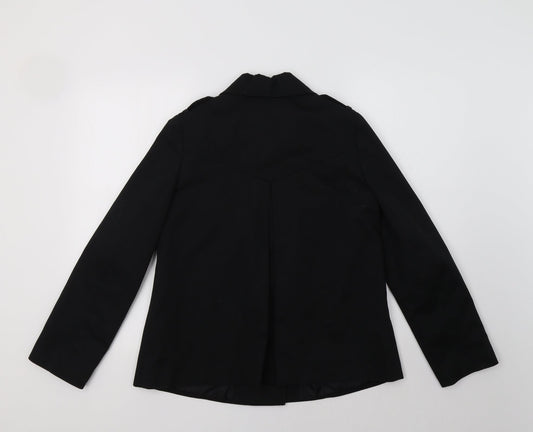 Red Herring Womens Black Jacket Blazer Size S
