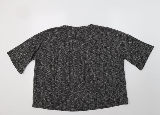 F&F Womens Grey Pullover Jumper Size 18