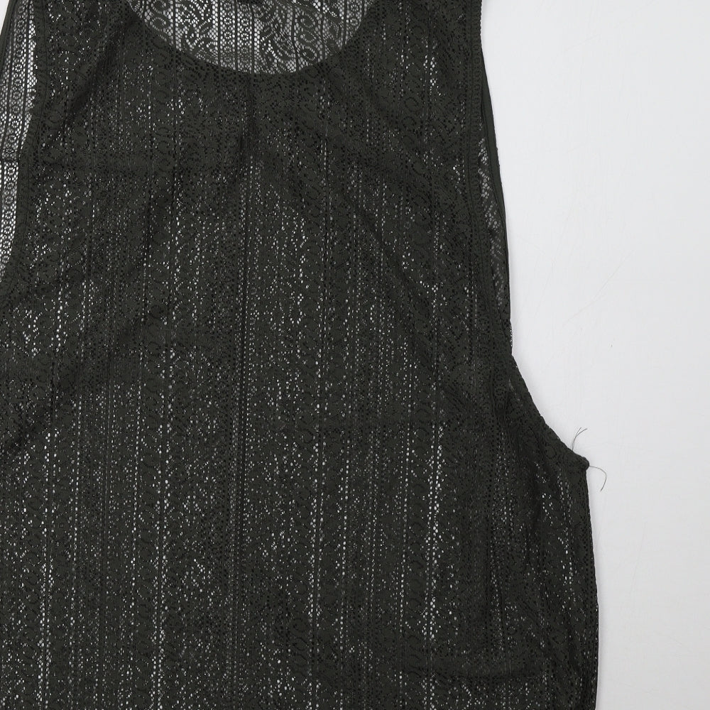 Primark Womens Green Basic Tank Size L