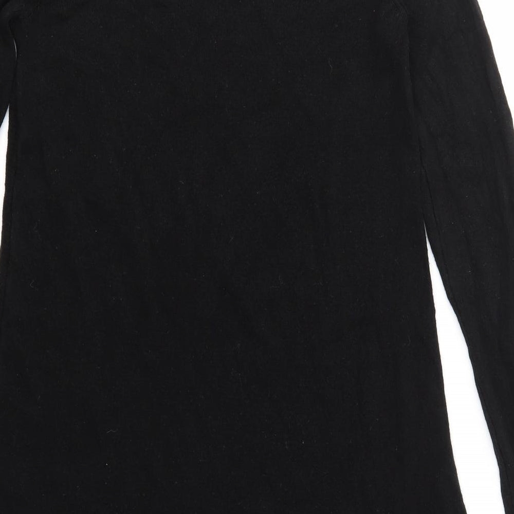 Primark Womens Black Jumper Dress Size 8
