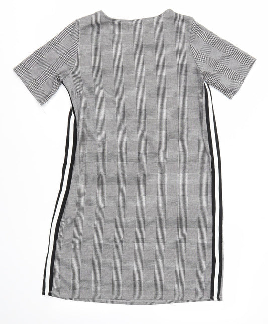 George Womens Grey A-Line Size 8