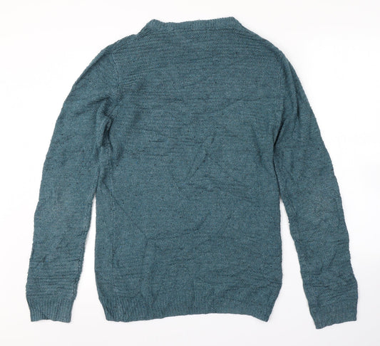 Cedar Wood State Mens Blue Pullover Jumper Size XS